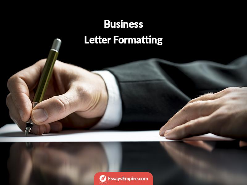 format-a-business-letter